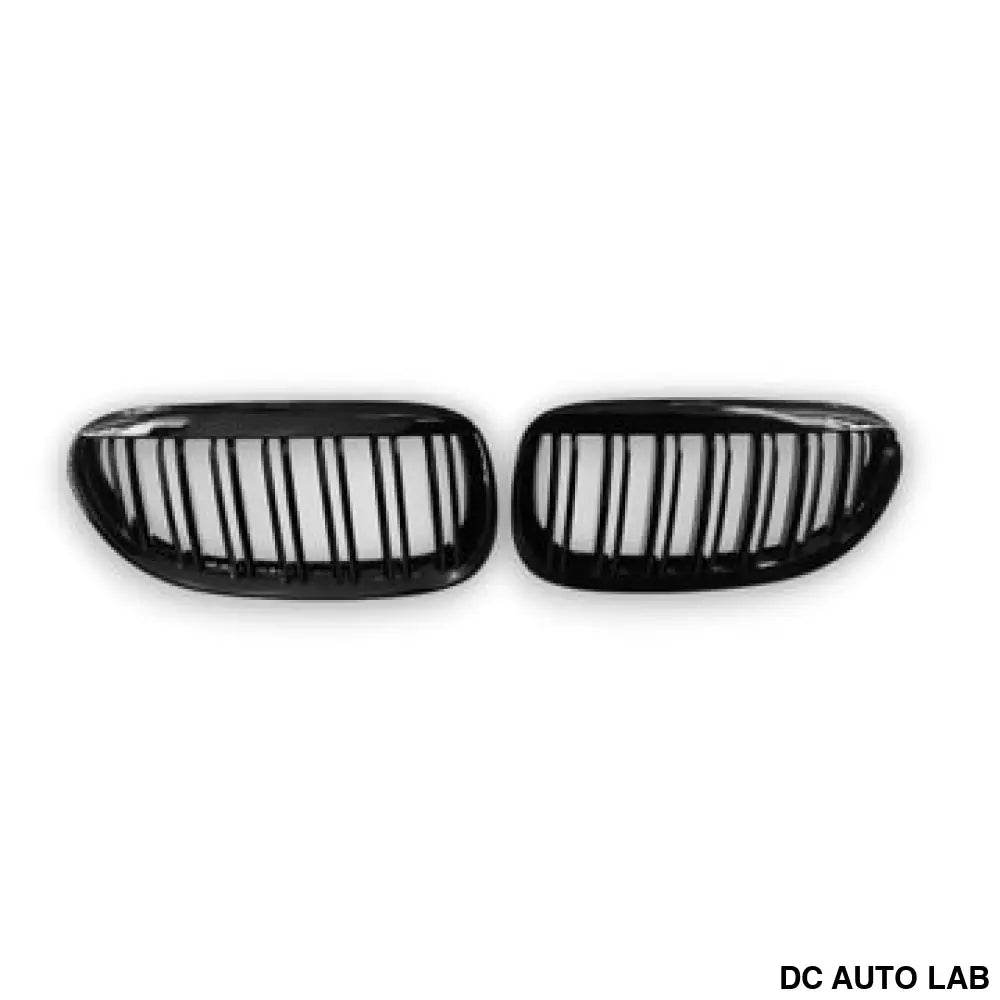 2005-2010 BMW 6-Series/M6 Dual Slat Kidney Grilles | E63/E64 - Auto Parts
