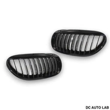 Load image into Gallery viewer, 2005-2010 BMW 6-Series/M6 Single Slat Kidney Grilles | E63/E64 - Auto Parts