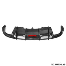 Load image into Gallery viewer, 2009-2012 Audi A4/S4 Carbon Fiber Diffuser with LED Brake Light | B8 A4/S4 - Auto Parts