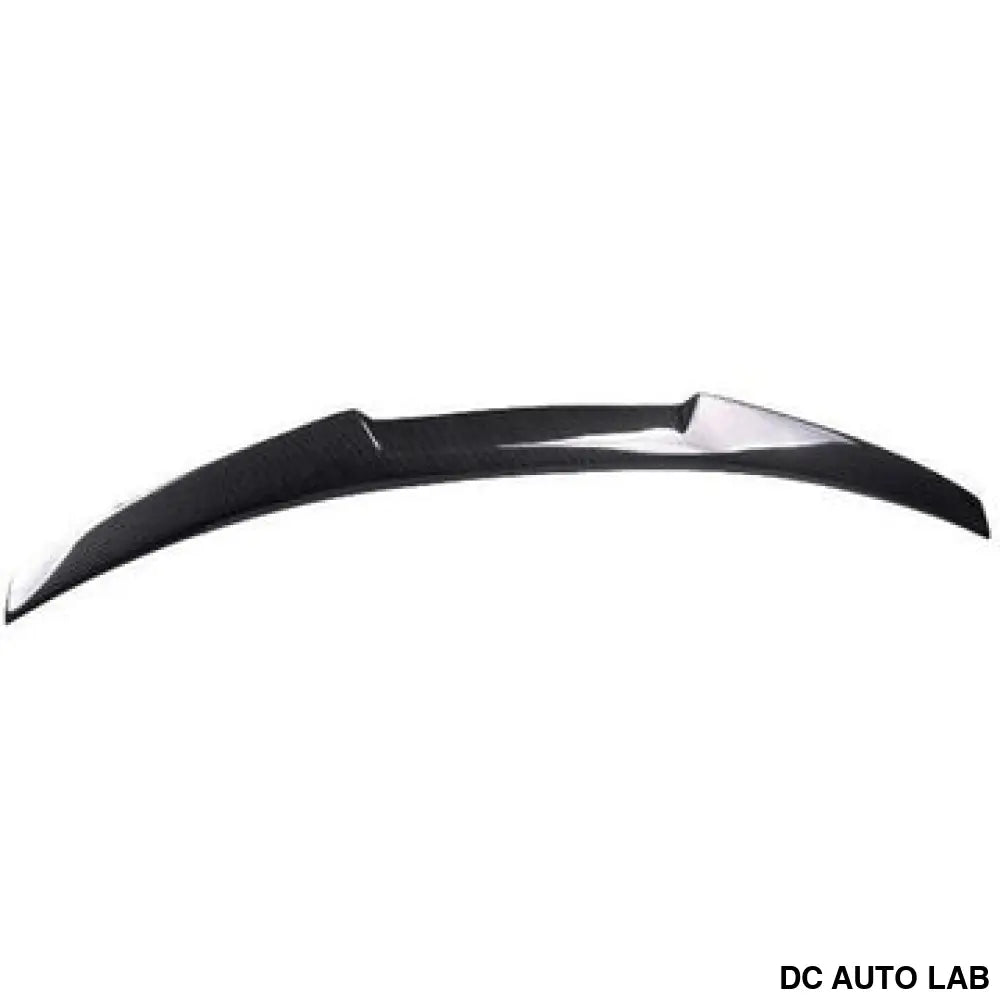 2009-2012 Audi A4/S4 V Style Carbon Fiber Trunk Spoiler | B8 A4/S4 - Auto Parts