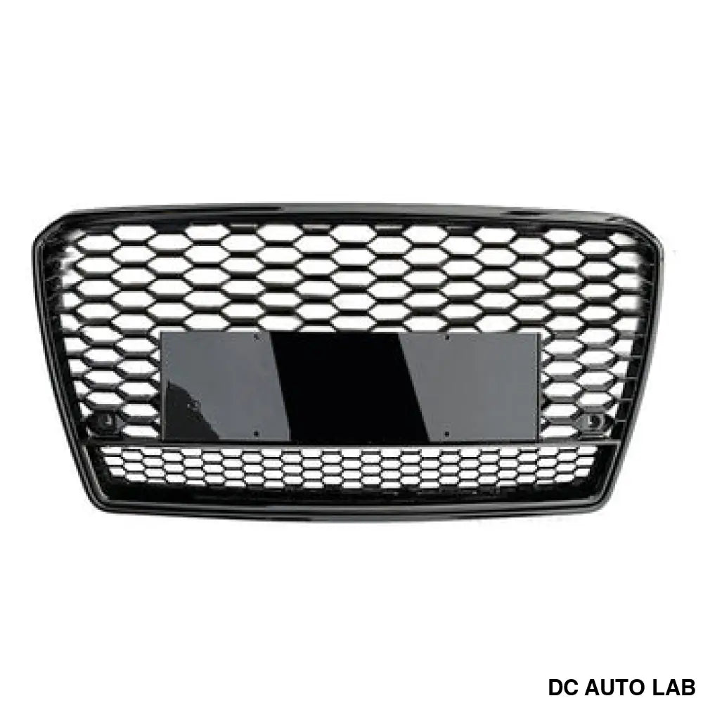2012-2015 Audi RS7 Style Honeycomb Grille with Lower Mesh | C7 A7/S7 - Auto Parts