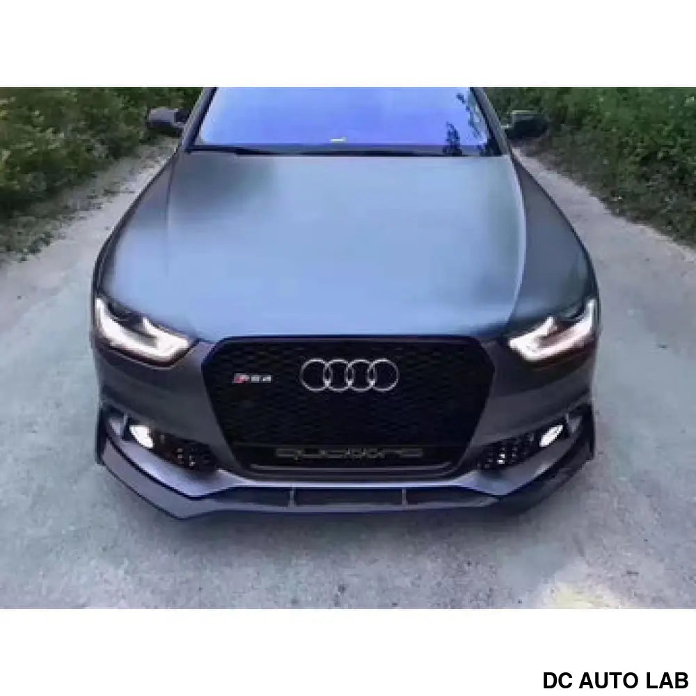 2013-2016 Audi A4/S4 Carbon Fiber C Style Front Lip | B8.5 A4/S4 - Auto Parts