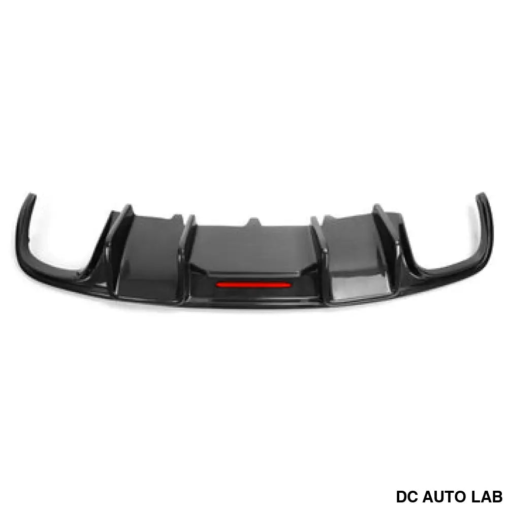2013-2016 Audi A4/S4 Carbon Fiber KB Style Diffuser with LED Brake Light | B8.5 A4/S4 - Auto Parts
