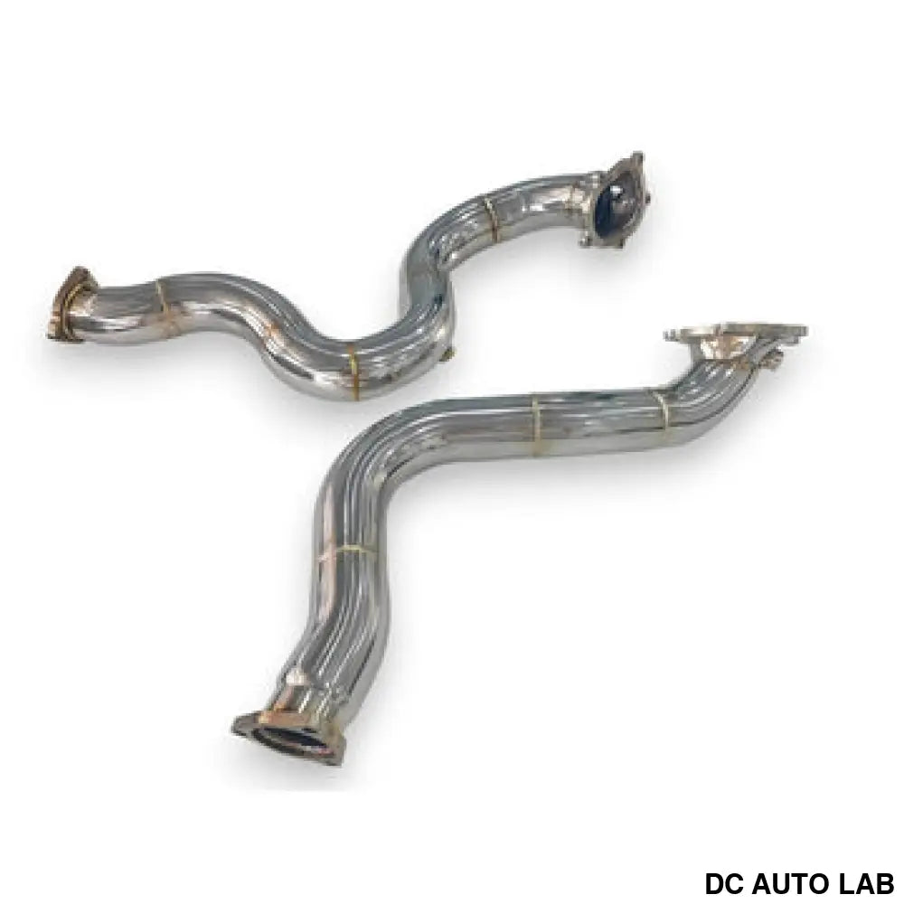 2013-2018 Audi A8/S8 Downpipes | D4/D4.5 A8/S8 - No Heat Shield / Racing Downpipe (No Cat) - Auto Parts