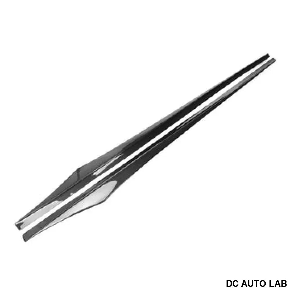2013-2018 BMW 6-Series/M6 Carbon Fiber V Style Side Skirts | F06/F12/F13 - Auto Parts