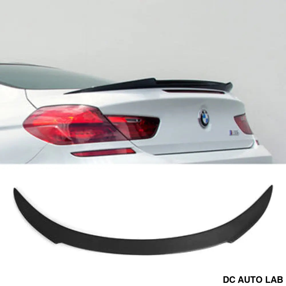2013-2019 BMW 6-Series/M6 V Style Carbon Fiber Trunk Spoiler | F06/F12/F13 - Auto Parts
