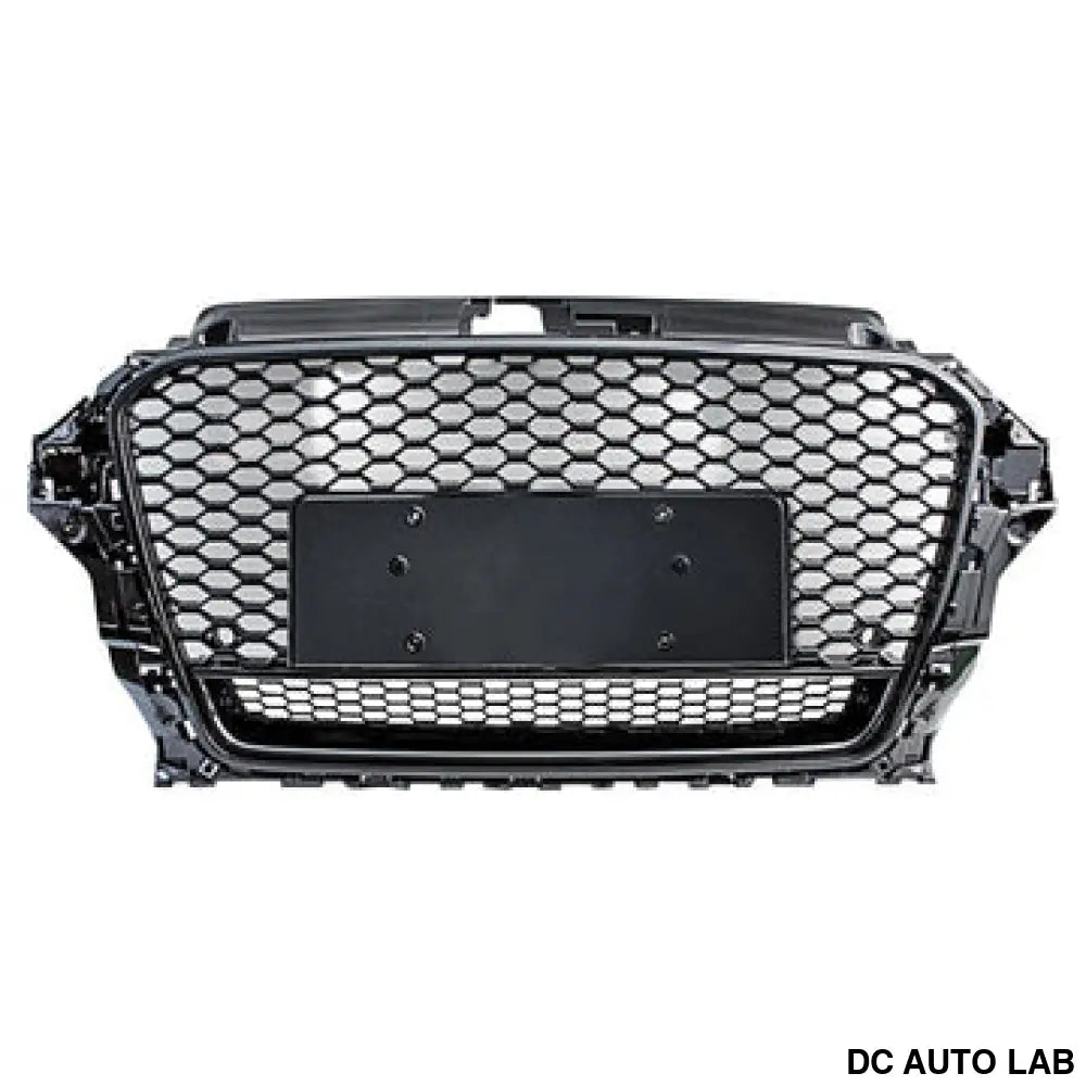 2014-2016 Audi RS3 Style Honeycomb Grille with Lower Mesh | 8V A3/S3 - Auto Parts