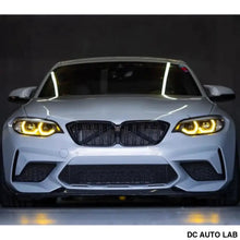 Load image into Gallery viewer, 2014-2021 BMW M2/2-Series CSL Style Headlights Yellow DRL Modules | F87/F22/F23 - Auto Parts