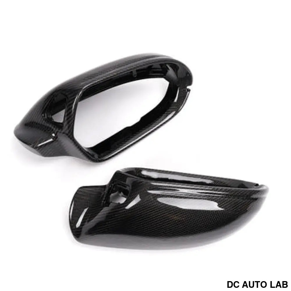 2016-2018 Audi A6/S6/RS6 Carbon Fiber Mirror Caps | C7.5 A6/S6/RS6 - Auto Parts