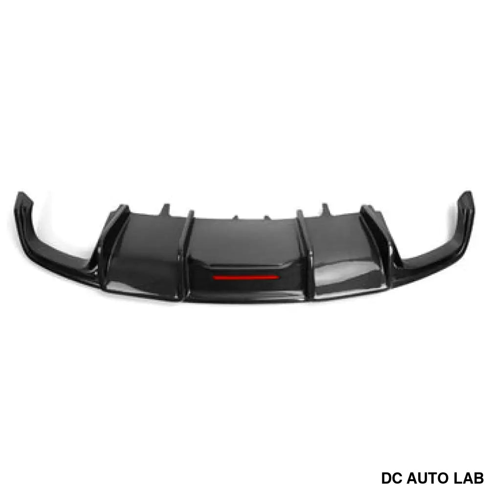 2016-2018 Audi A7/S7 Carbon Fiber Diffuser with LED Brake Light | C7.5 A7/S7 - Auto Parts