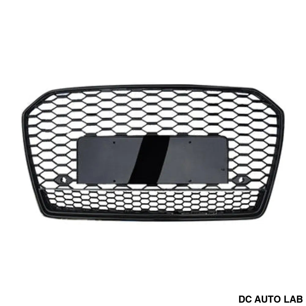 2016-2018 Audi RS6 Style Honeycomb Grille with Lower Mesh | C7.5 A6/S6 - Auto Parts