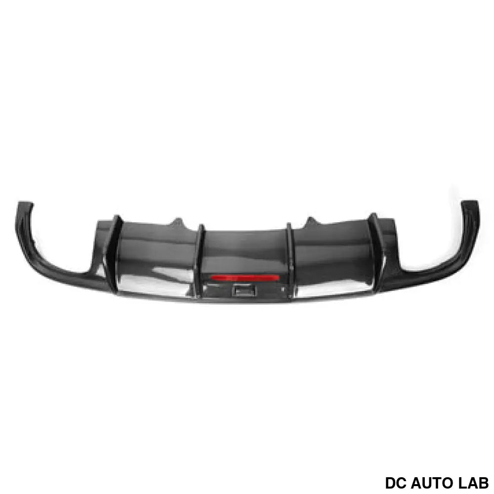 2017-2020 Audi A4/S4 Carbon Fiber KB Style Diffuser with LED Brake Light | B9 A4/S4 - Auto Parts