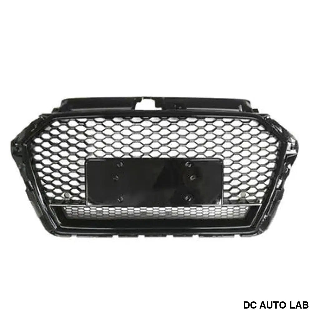 2017-2020 Audi RS3 Style Honeycomb Grille with Lower Mesh | 8V.5 A3/S3 - Auto Parts
