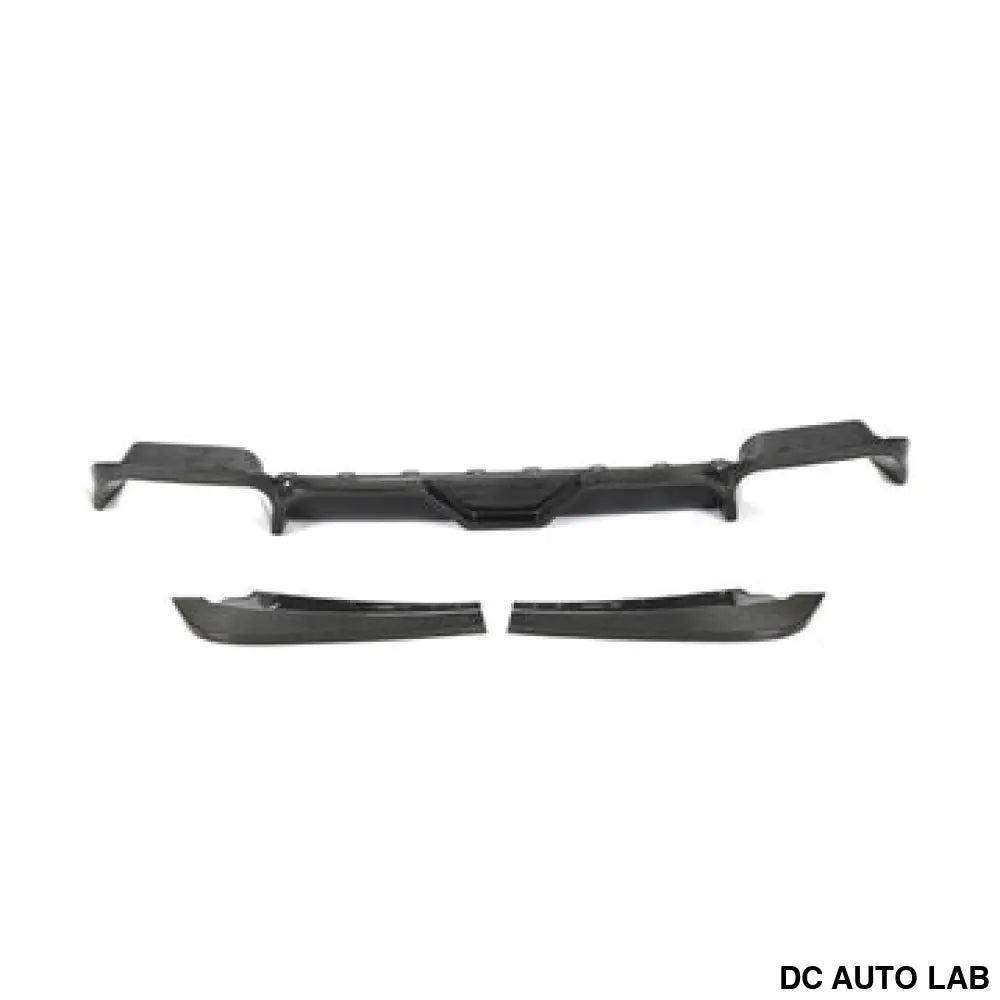 2019-2021 BMW X3M Carbon Fiber 3 Piece Rear Diffuser | F97 - Auto Parts