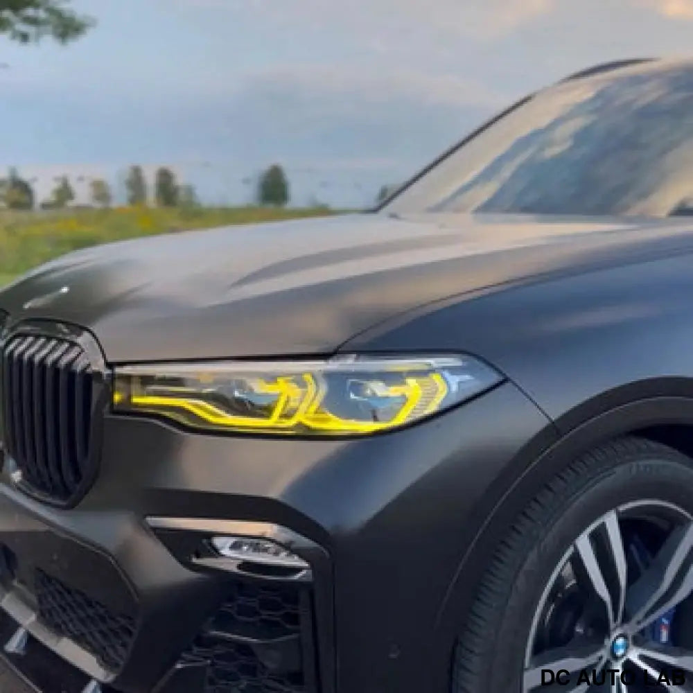 2019-2022 BMW X7 CSL Style Headlights Yellow DRL Modules | G07 - Auto Parts