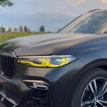 Load image into Gallery viewer, 2019-2022 BMW X7 CSL Style Headlights Yellow DRL Modules | G07 - Auto Parts