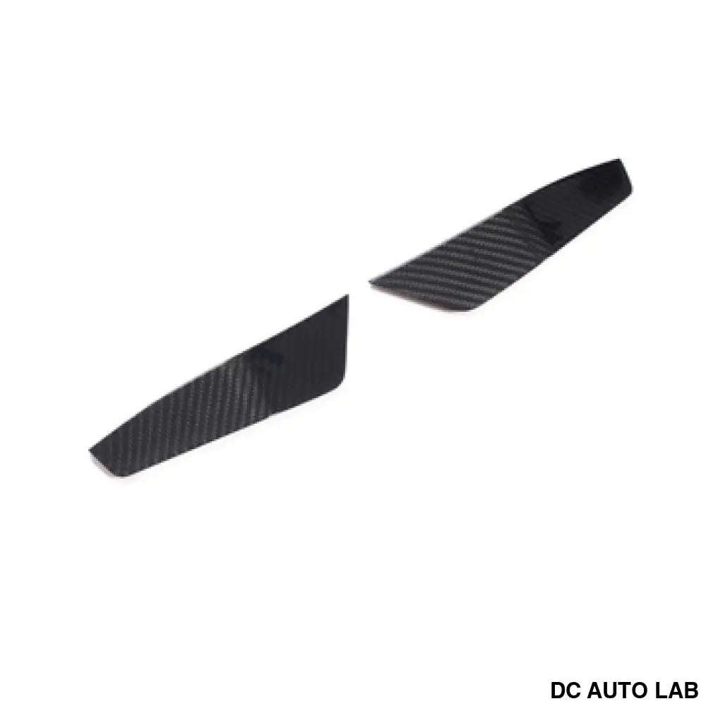 2019+ Audi RS7 Carbon Fiber Front Canards | C8 RS7 - Auto Parts
