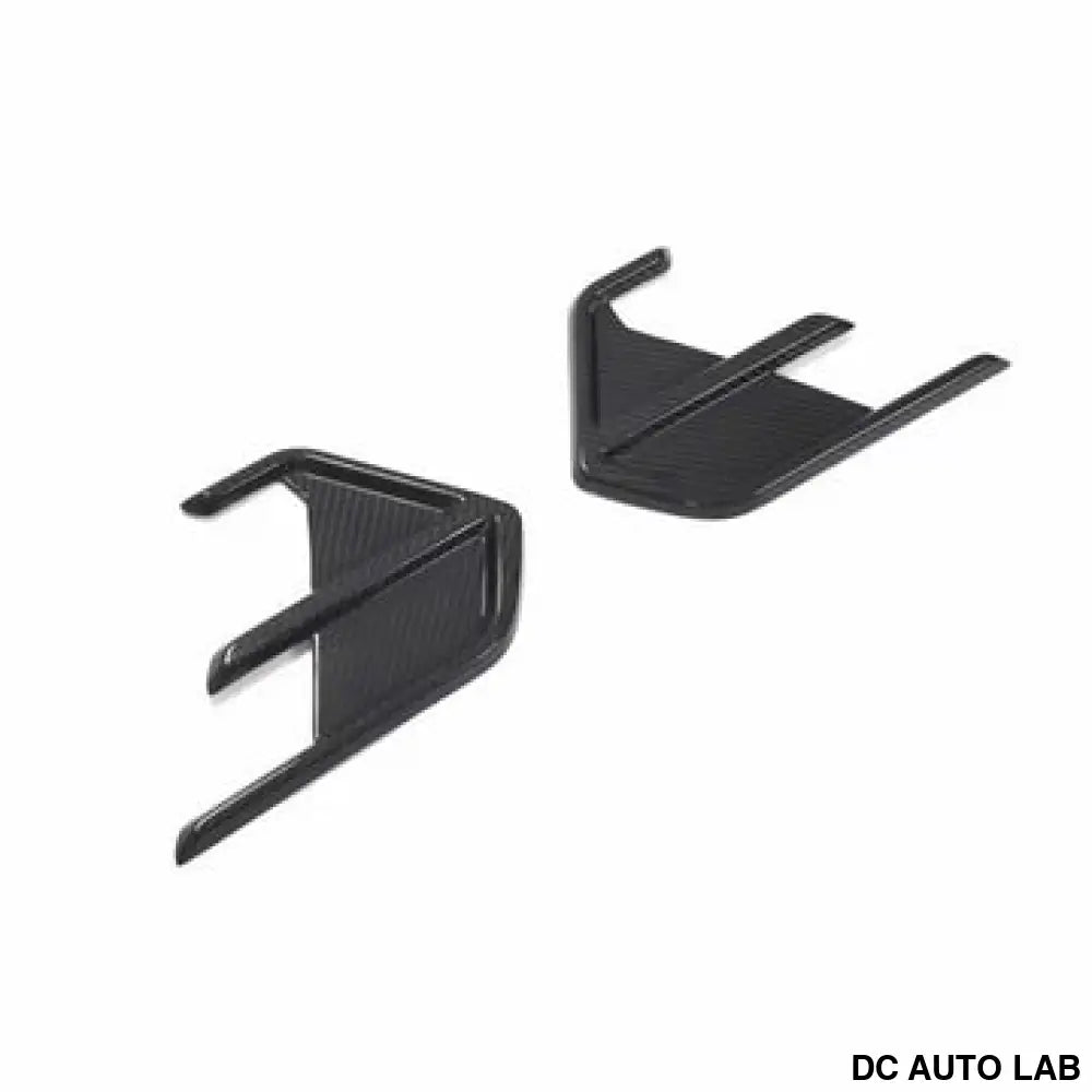 2019+ Audi RS7 Carbon Fiber Rear Canards | C8 RS7 - Auto Parts