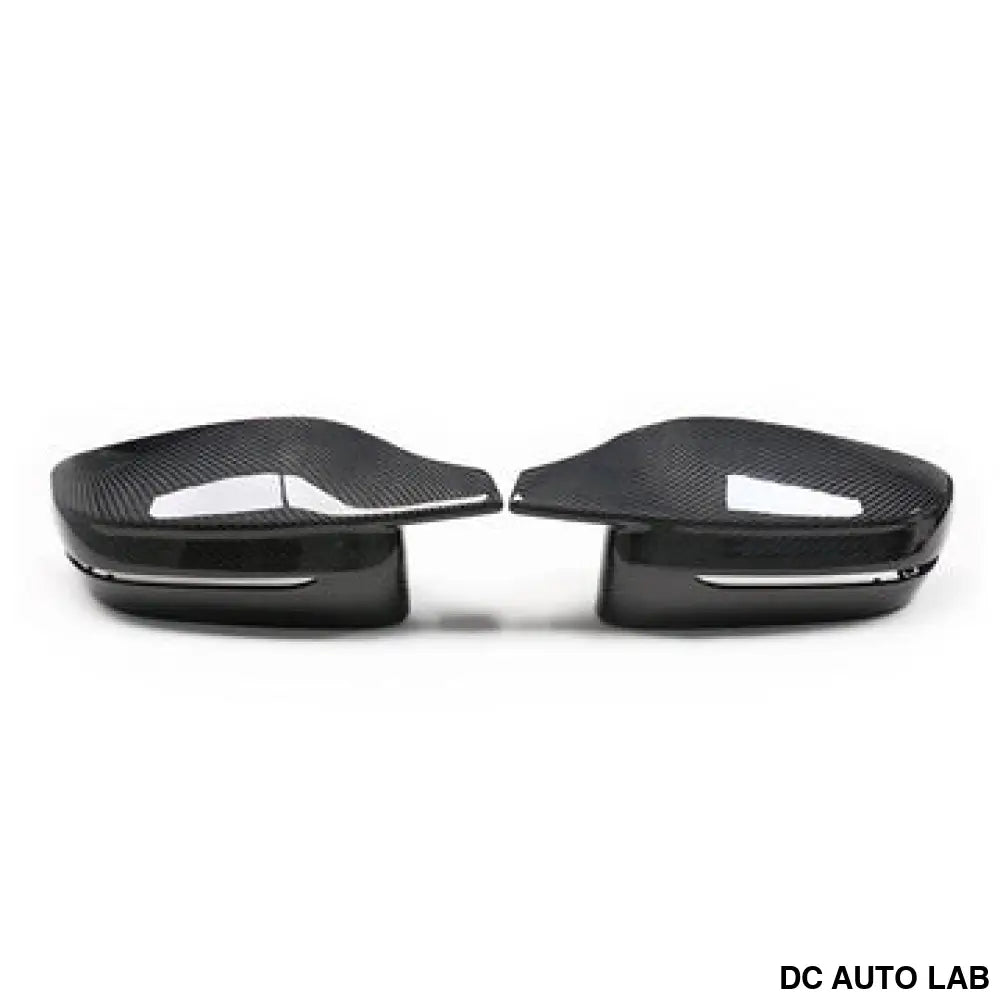2019+ BMW 3-Series/4-Series/i4 M-Style Carbon Fiber Mirror Caps | G20/G22/G23/G26 - Auto Parts