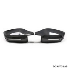 Load image into Gallery viewer, 2019+ BMW 3-Series/4-Series/i4 M-Style Carbon Fiber Mirror Caps | G20/G22/G23/G26 - Auto Parts