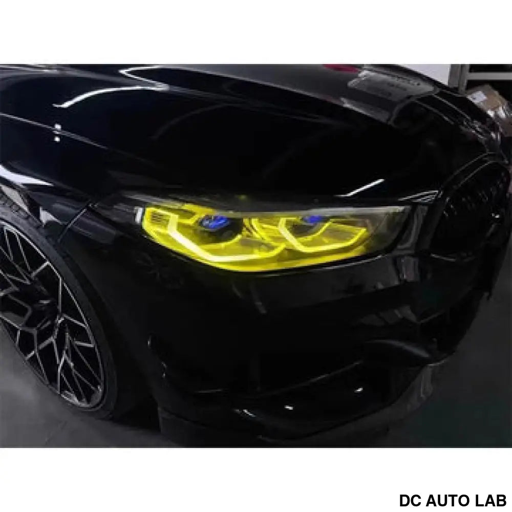 2019+ BMW M8/8-Series CSL Style Headlights Yellow DRL Modules | F91/F92/F93/G14/G15/G16 - Auto Parts