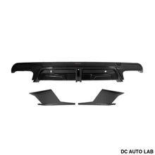Load image into Gallery viewer, 2019+ BMW X5M Carbon Fiber 3 Piece Rear Diffuser | F95 - Auto Parts