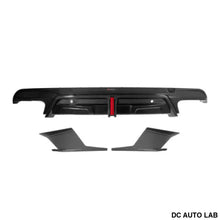 Load image into Gallery viewer, 2019+ BMW X5M Carbon Fiber 3 Piece Rear Diffuser with Brake Light | F95 - Auto Parts