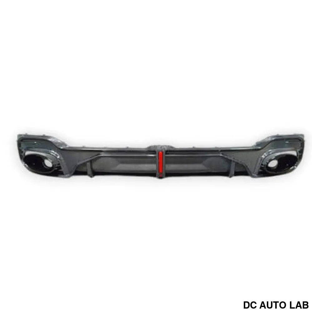 2020-2024 Audi Q3/SQ3 Carbon Fiber Diffuser with LED Brake Light | Q3/SQ3 - Auto Parts