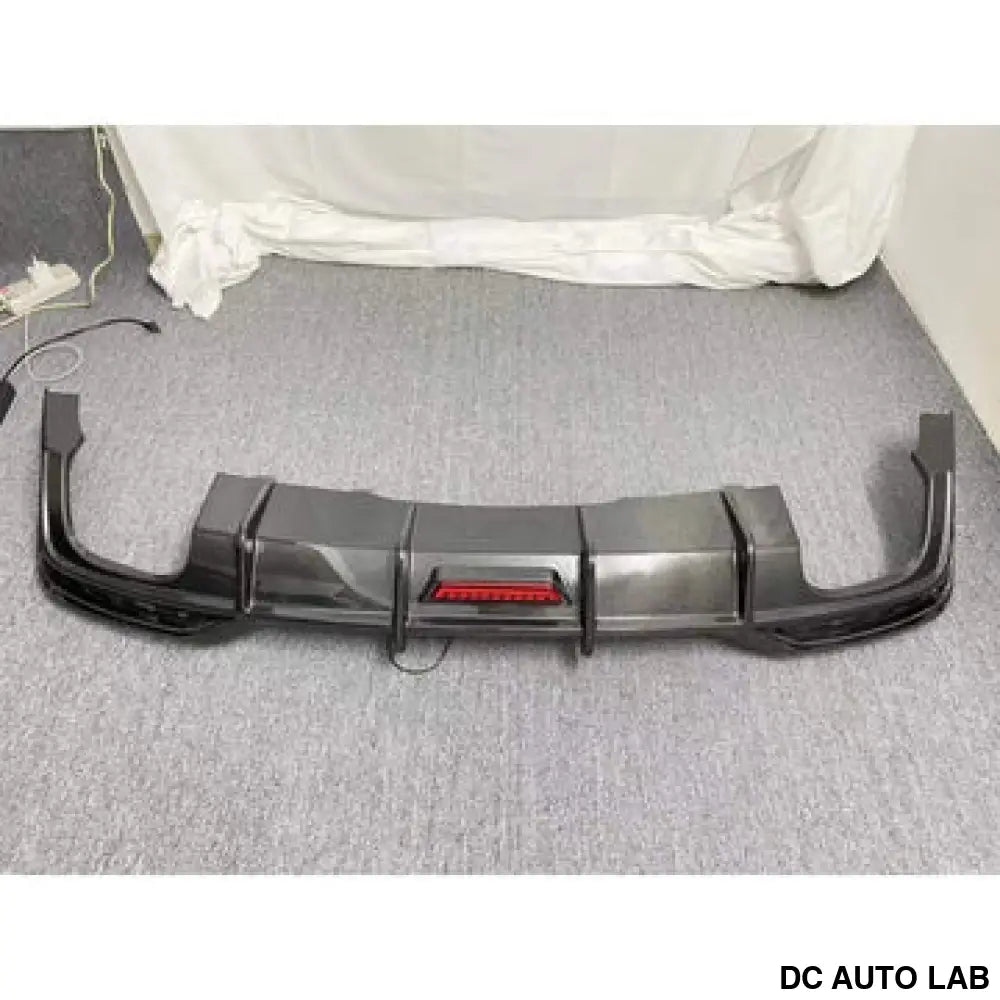 2020+ Audi A5/S5 Carbon Fiber Rear Diffuser with LED Brake Light | B9.5 A5/S5 - Auto Parts