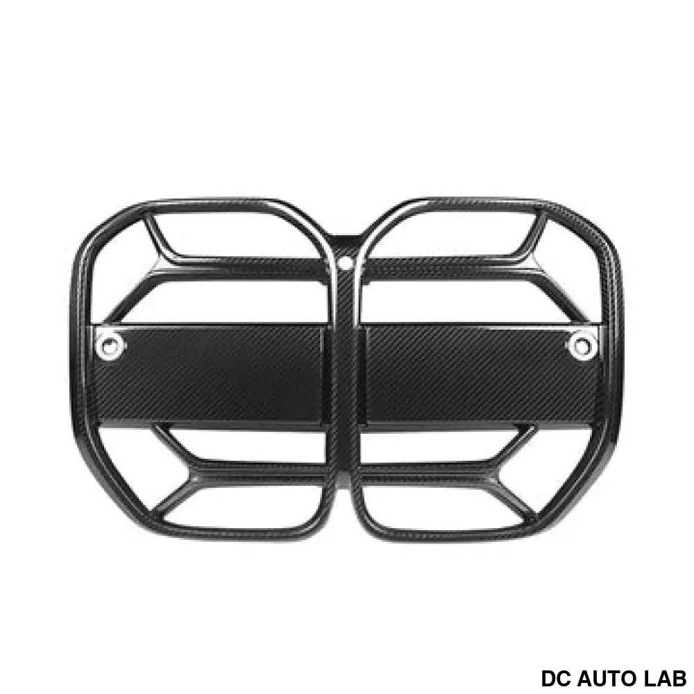 2021+ BMW 4-Series Carbon Fiber CSL Style Kidney Grilles | G22/G23 - Auto Parts