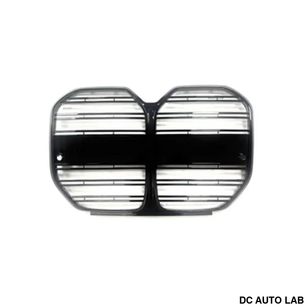 2021+ BMW 4-Series Gloss Black Dual Slat Kidney Grilles | G26 - Auto Parts