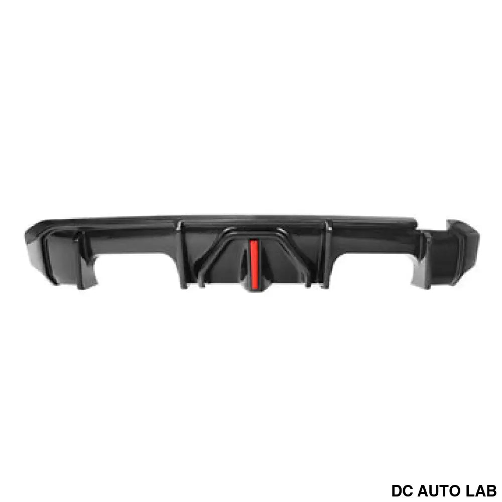 2021+ BMW M3/M4 Carbon Fiber AK Style Diffuser with LED Brake Light | G80/G82/G83 - Auto Parts