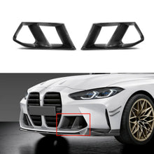 Load image into Gallery viewer, 2021+ BMW M3/M4 Carbon Fiber M Performance Style Front Bumper Air Duct Replacements | G80/G82/G83 - Auto Parts