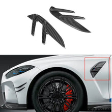 Load image into Gallery viewer, 2021+ BMW M3/M4 Carbon Fiber Side Vent Trim | G80/G82/G83 - Auto Parts