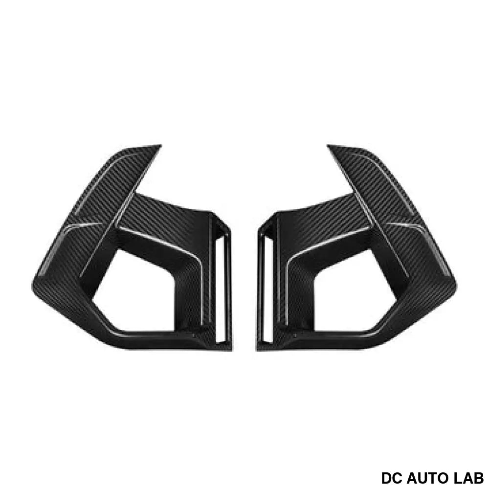 2022-2024 BMW X3M Carbon Fiber Front Bumper Air Ducts | F97 LCI - Auto Parts