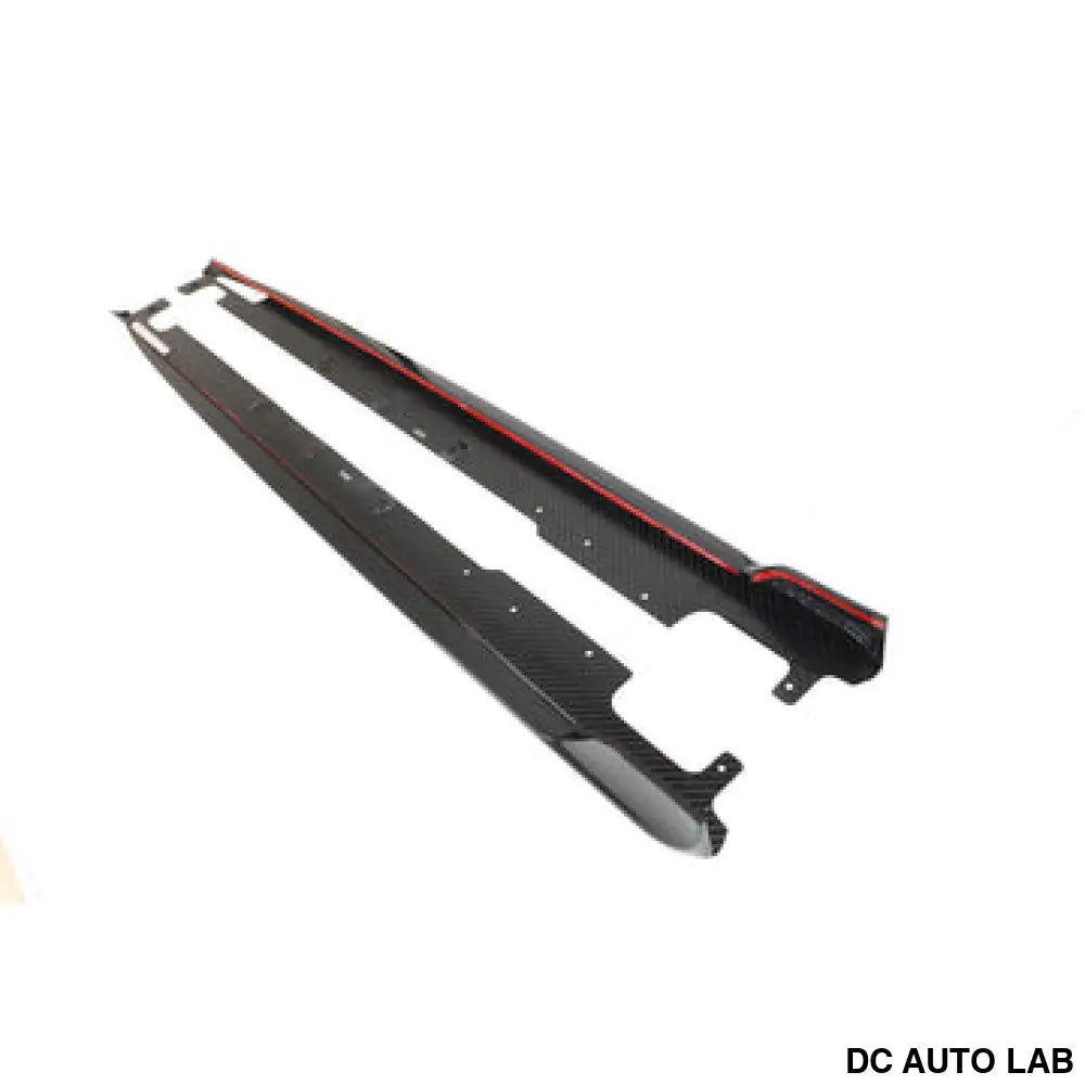 2023+ BMW 3-Series Carbon Fiber Side Skirts | G20 LCI - Auto Parts