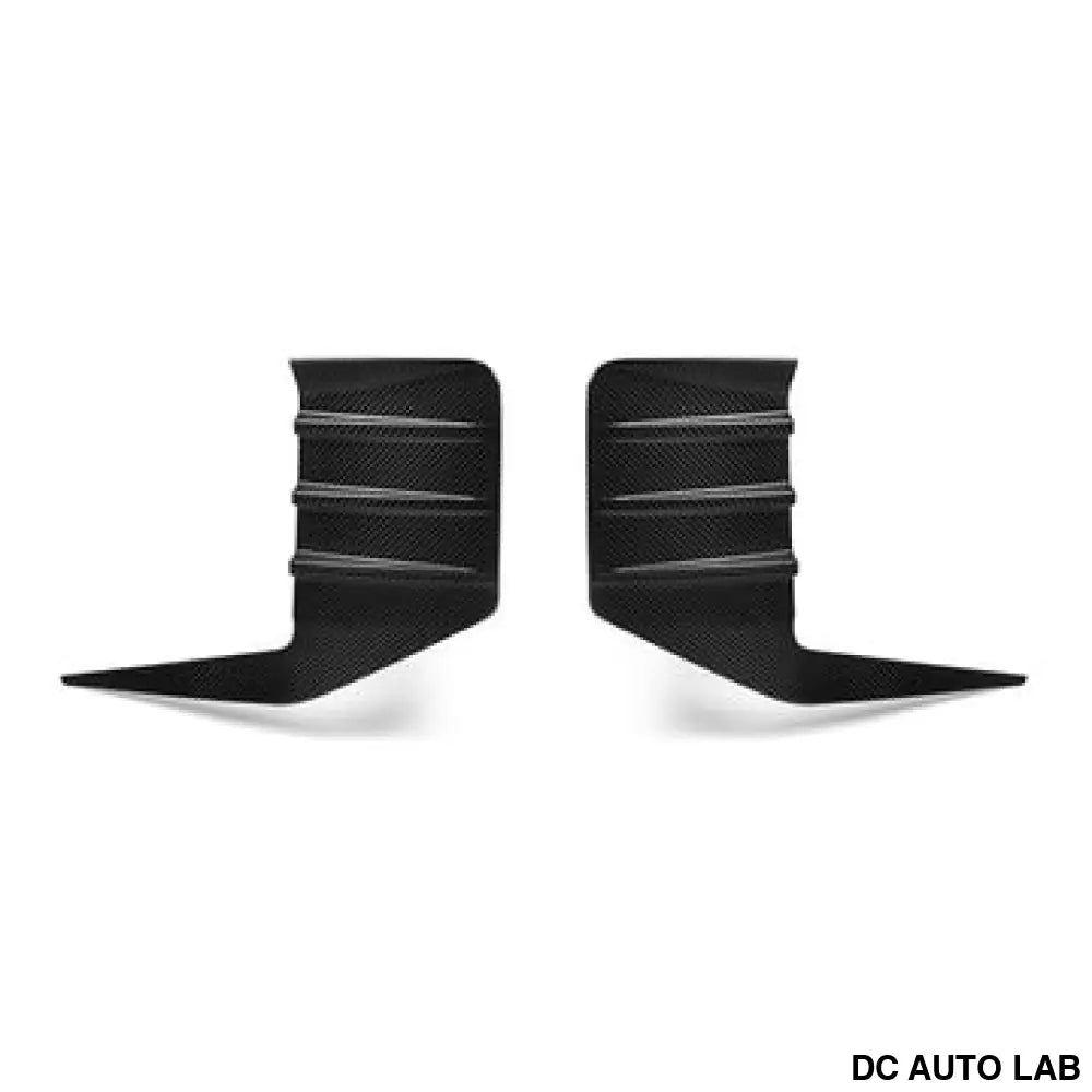 2023+ BMW M2 Carbon Fiber M Performance Style Rear Bumper Inserts | G87 - Auto Parts
