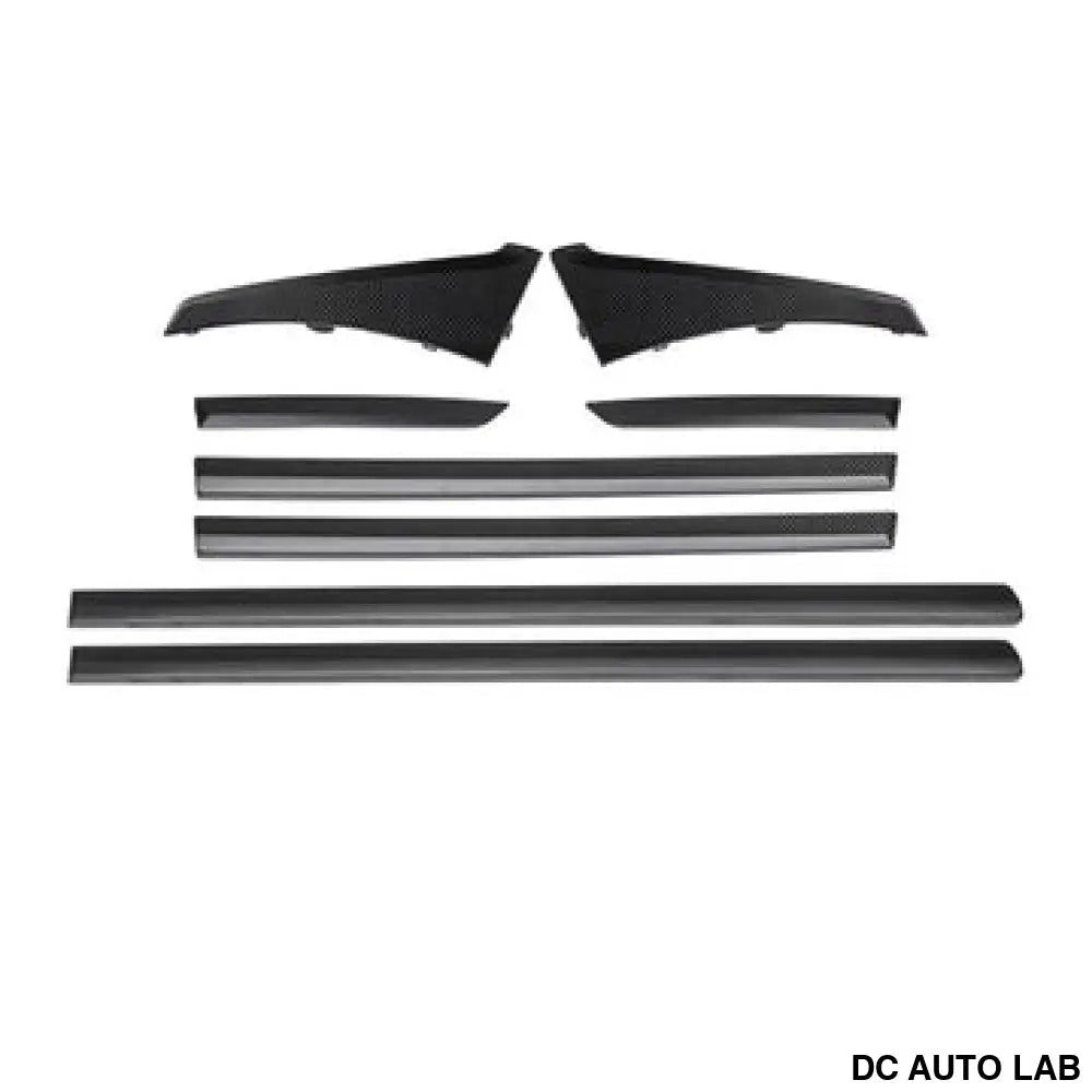 2023+ BMW X7 Carbon Fiber Door & Front Fender Trim | G07 LCI - Auto Parts