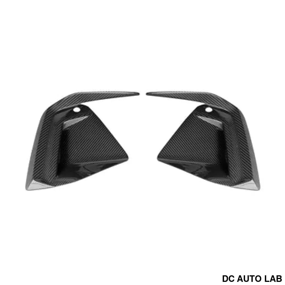 2024+ BMW 5-Series Carbon Fiber Front Air Ducts | G60/G61 - Auto Parts