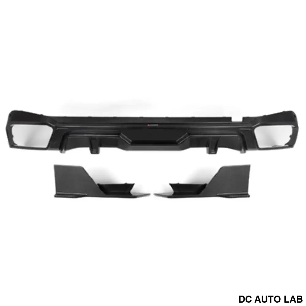 2024+ BMW X5 S Style Carbon Fiber 3 Piece Rear Diffuser | G05 LCI - Auto Parts