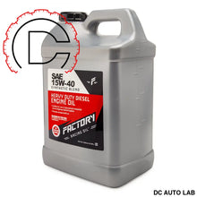 Load image into Gallery viewer, Factory Racing Oil SAE 15W-40 Synthetic Diesel Engine Oil API CK-4 2.5 Gallons - Heavy Duty Diesel